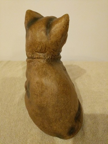 The Stone Bunny Inc Cat Indoor Outdoor Resin Statue 1996 Collection Vintage