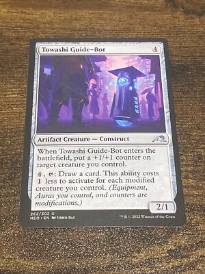 Towashi Guide-Bot (262) Kamigawa: Neon Dynasty MTG Magic The Gathering D5897*