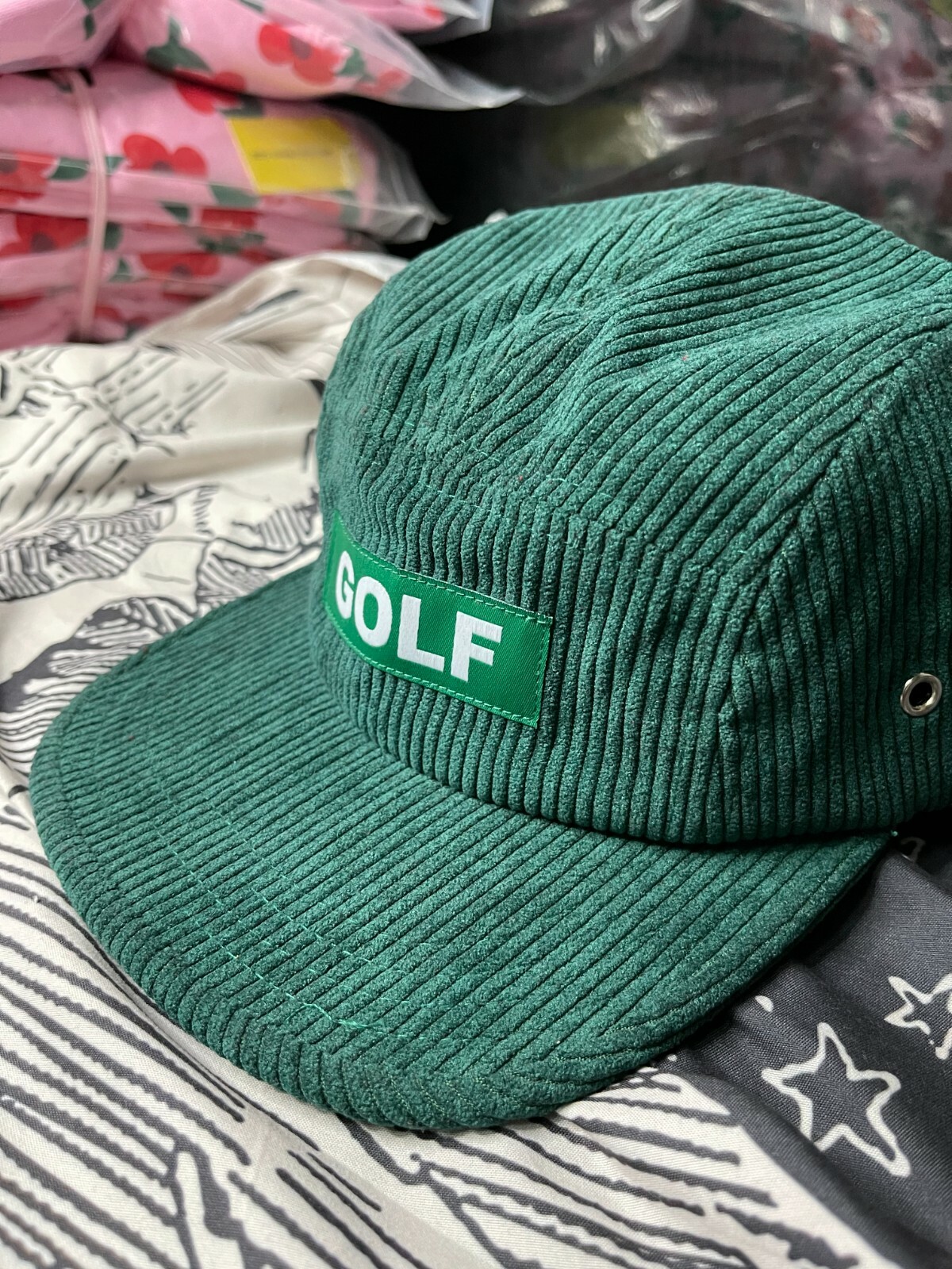 SOLID GOLF CORDUROY CAMP 