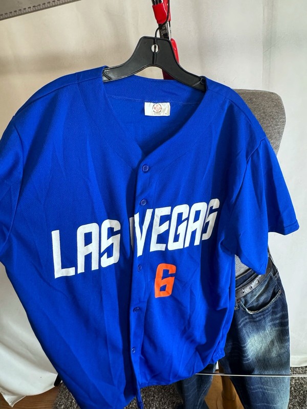 Las Vegas Backman Minor League Jersey SHirt XL | eBay