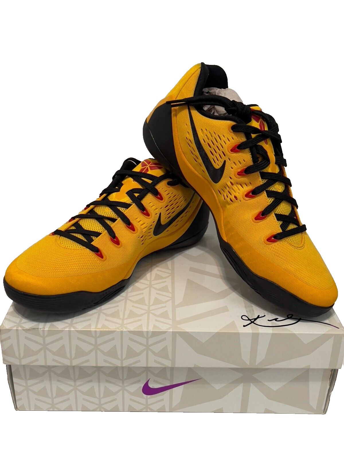ある丸専用　 Nike Kobe 9 シューズ レッド/ブラック/イエロー 9月13日発売予定】 ナイキ コービー9 エリート ロー