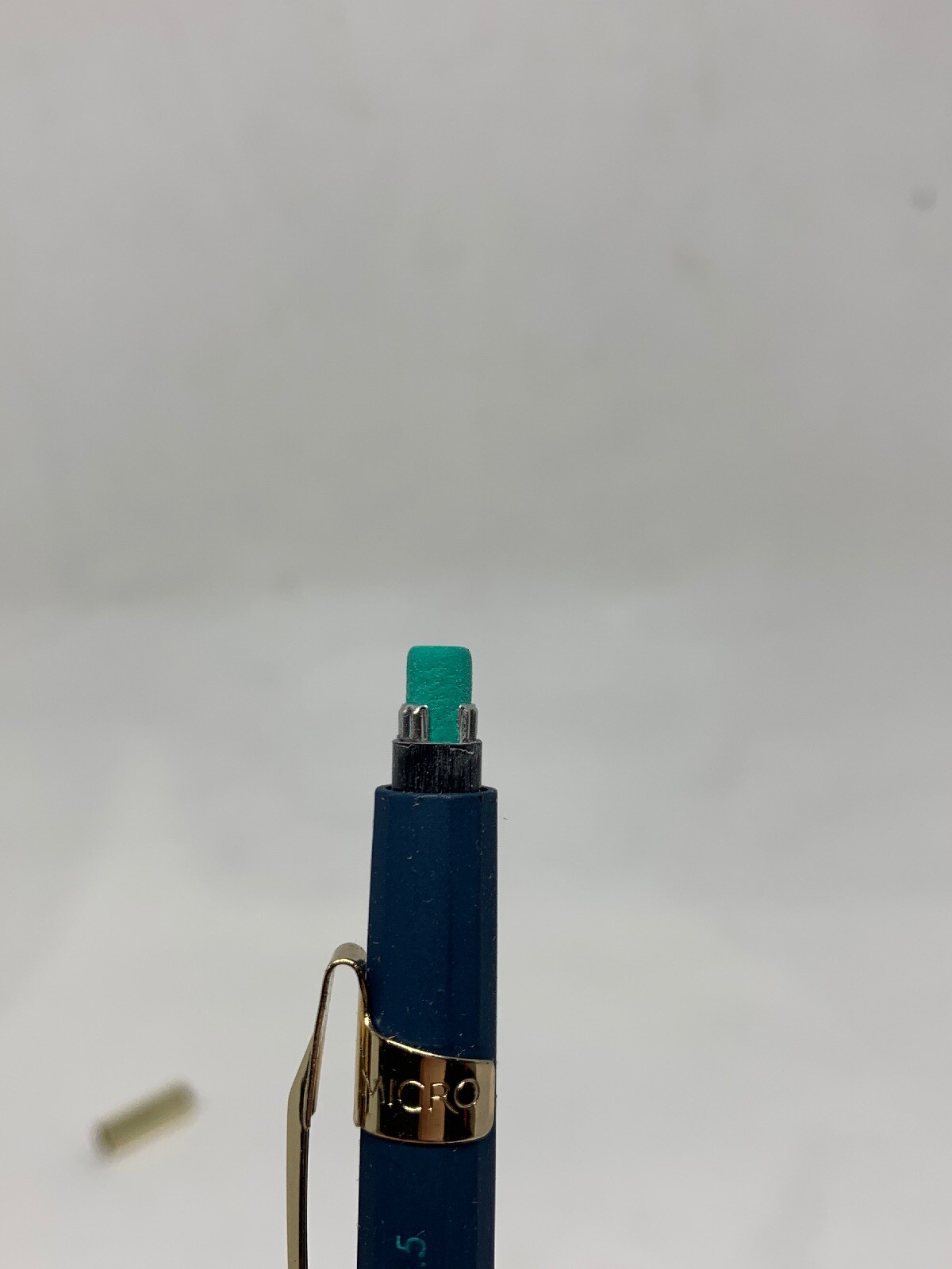 Vintage Micro "The Executive 0.5" Mechanical Pencil .5 Lead Made in Korea Blue