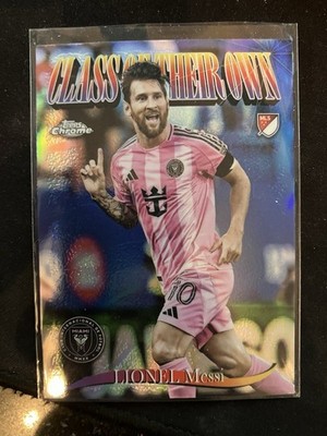 Lionel Messi #CO-10 2025 Topps Chrome MLS Class Of Their Own Inter Miami CF