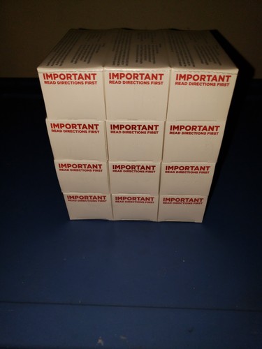 POLIGRIP SUPER Denture Adhesive Cream 0.30 oz Travel Pocket Purse 12 Pack