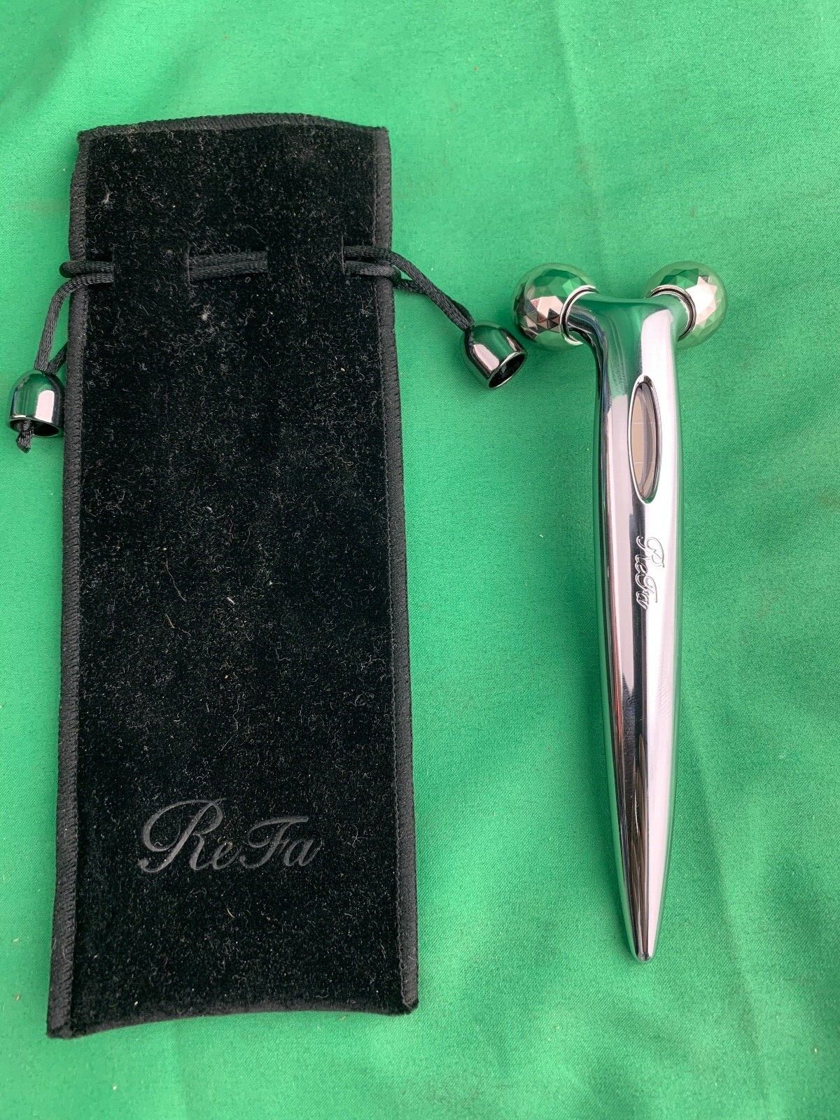 ReFa Authentic Platinum Beauty Face Roller Japan