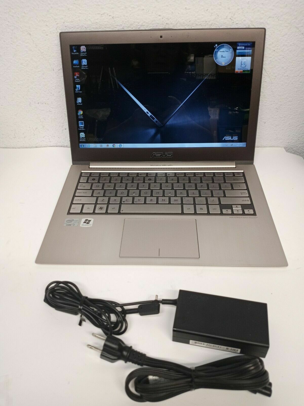 ASUS ノートパソコン UX31E intel Core i7 Windows10 SSD128GB RAM4GB 