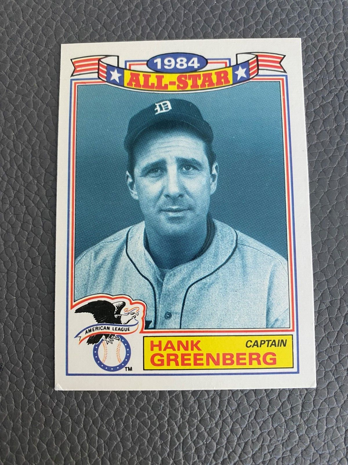 85   スティーブンステイルバーグ 1985 Topps Hank Greenberg Detroit Tigers #22 | eBay