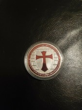 Knights Templar coin Soldier of Christ Deus  Vult special  