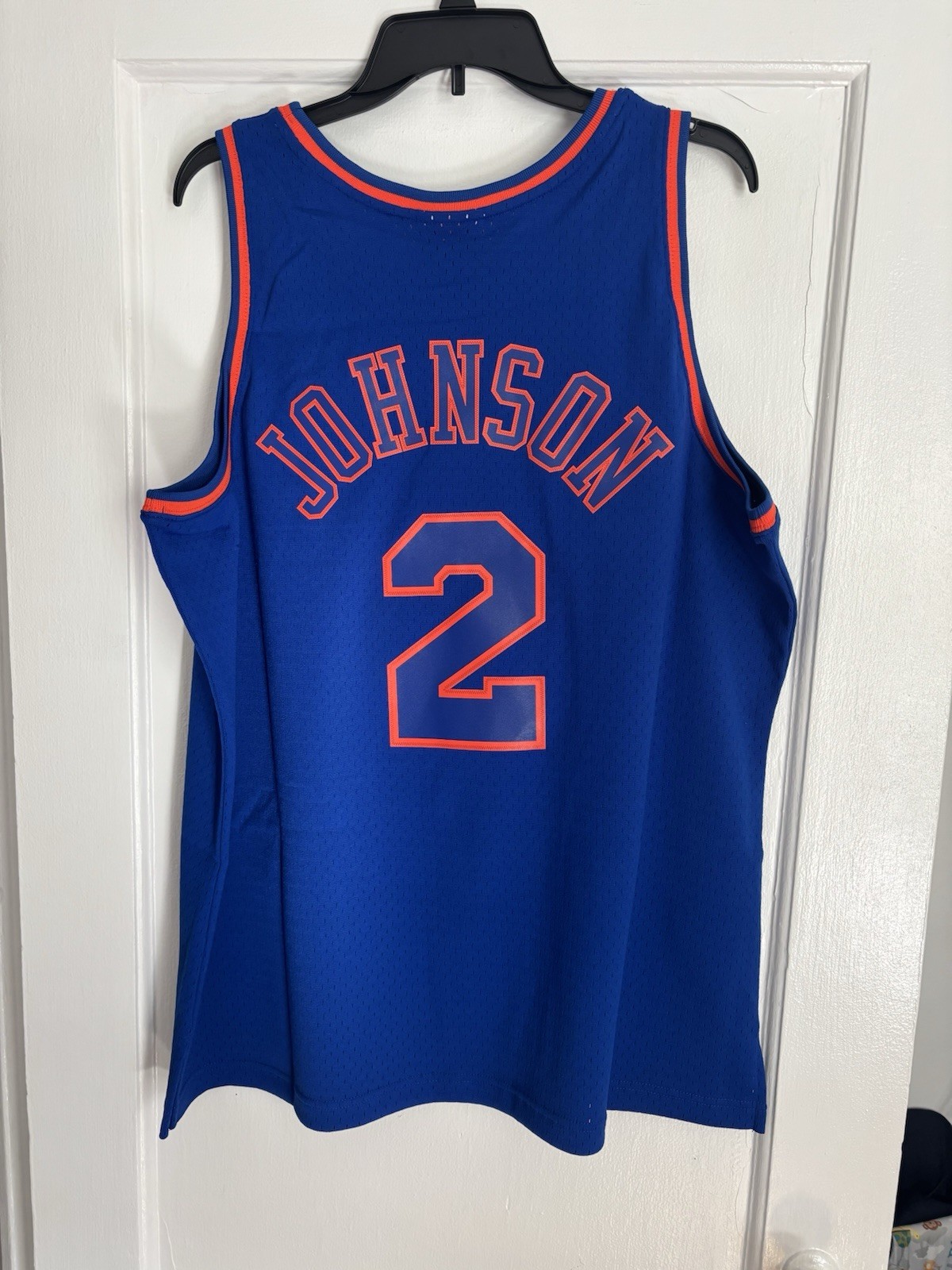 New York Knicks Larry Johnson Mitchell & Ness NBA Swingman Jersey Men’s XL New
