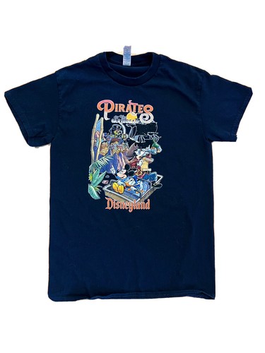 00s Disney ロンT Pirates of the Caribbean Disney Pirates of the Caribbean Pirate's Life Panel Crewneck
