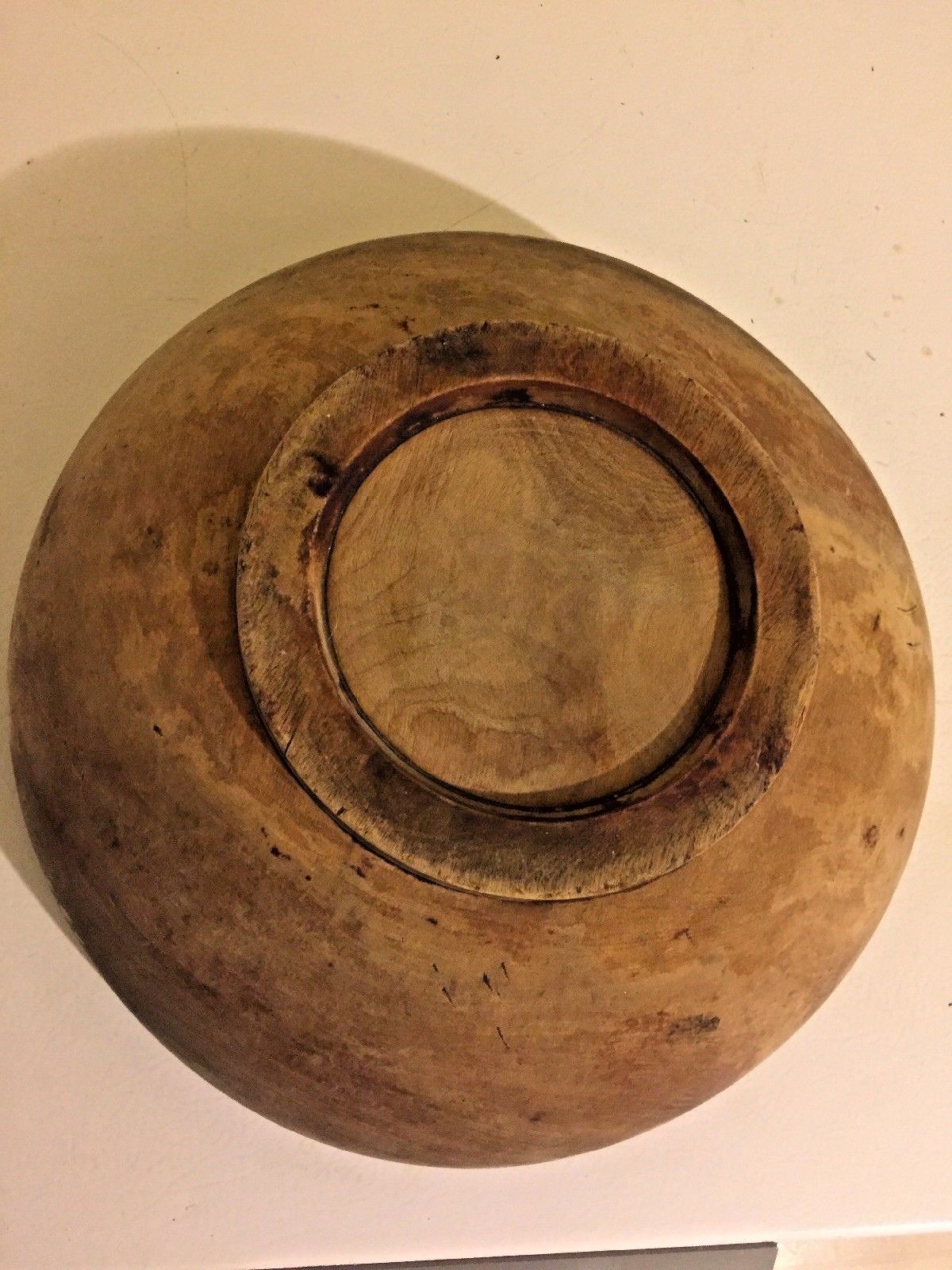 Vintage Wooden Hat Brim Block Mold ~No Markings