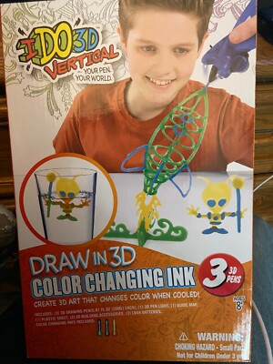 I DO 3D Vertical Art Color Changing Ink *NEW* ee1