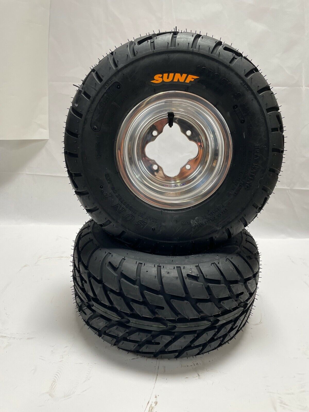 DWT A5 Polished Rear Wheels Sunf A021 Street 18 DWT A5 Polished Rear Wheels Sunf A021 Street 18
