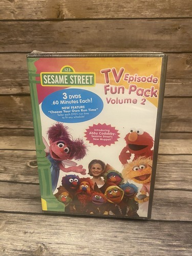 Sesame Street - TV Episode Fun Pack: Vol. 2 (DVD, 2007, 3