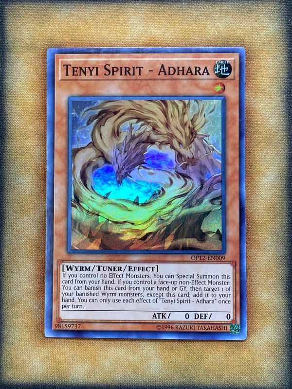 Yugioh Tenyi Spirit - Adhara OP12-EN009 Super Rare NM | eBay