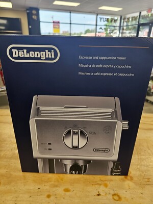DeLonghi ECP3630 Manual Espresso Machine Cappuccino Maker - Silver