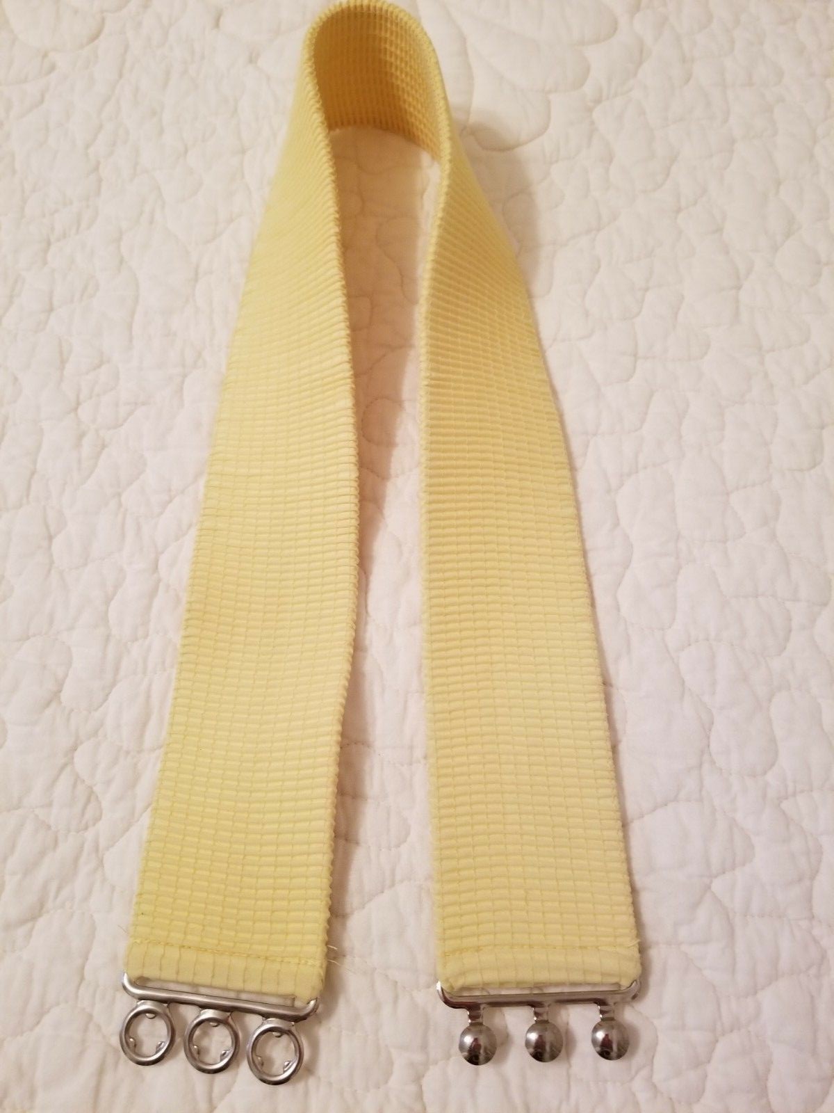 Yellow Square Dance elastic belt M/L