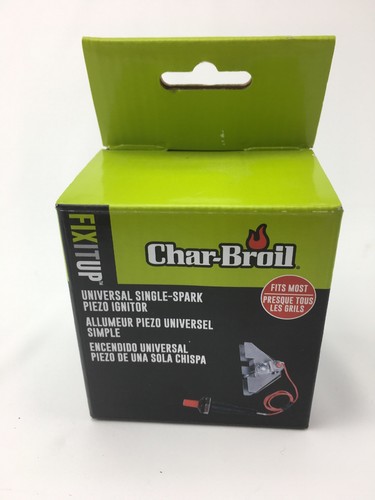 Char-Broil Gas Grill Universal Single-Spark Piezo Ignitor 4784681 Fits Most