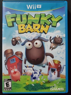 Funky Barn (Nintendo Wii U, 2012) CIB Complete w Manual & Case