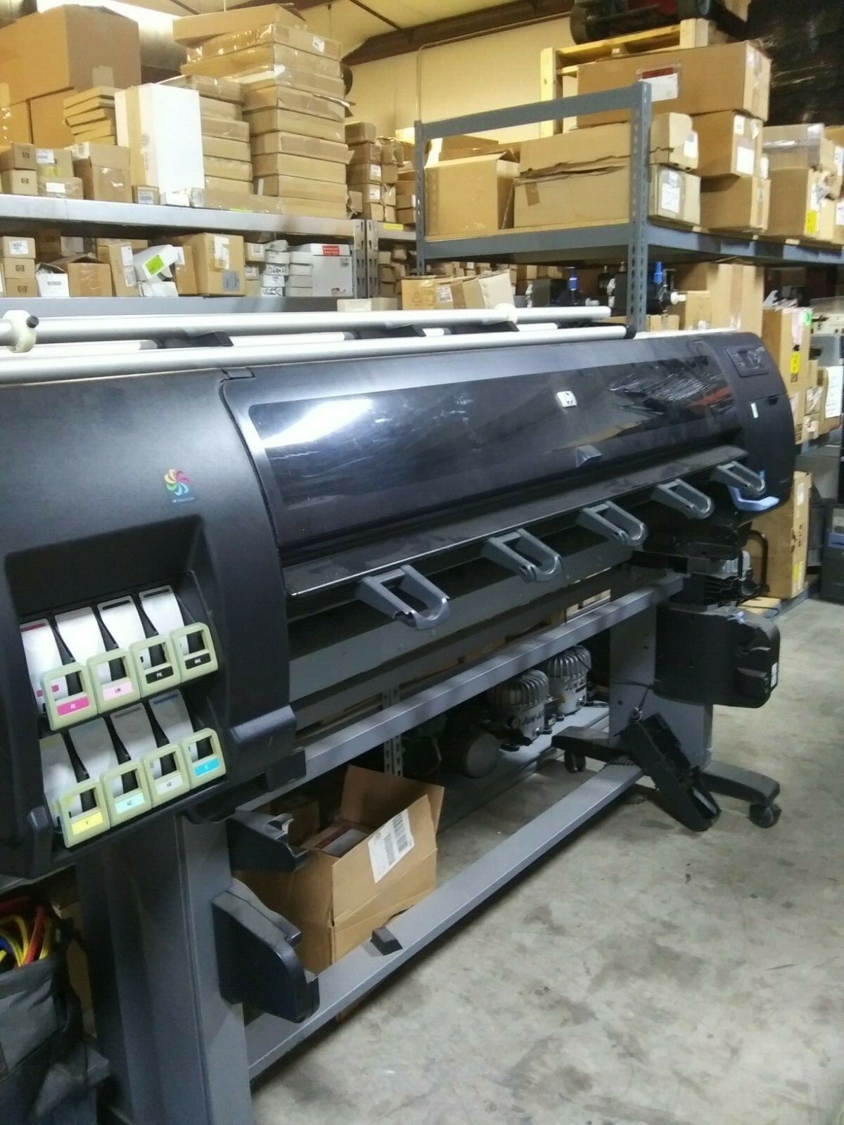 2 HP DesignJet Z6100 60-in Large Format Graphics Photo Printer