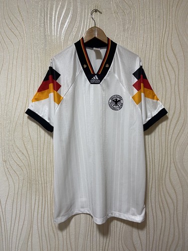 ※激レア 【adidas】90s ドイツ代表 ユニフォーム 92年ユーロモデル GERMANY 1992 1994 HOME FOOTBALL SHIRT SOCCER JERSEY ADIDAS