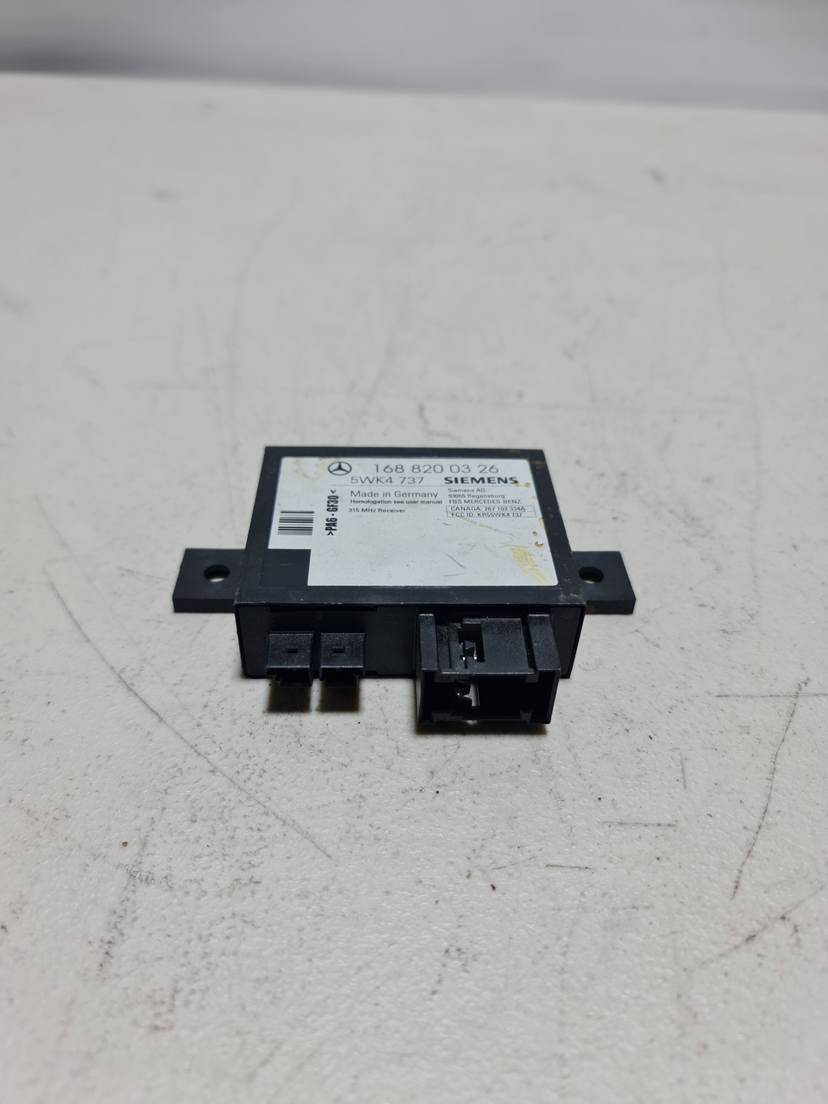MERCEDES R170 SLK320 SLK230 IGNITION IMMOBILIZER CONTROL MODULE 97-99