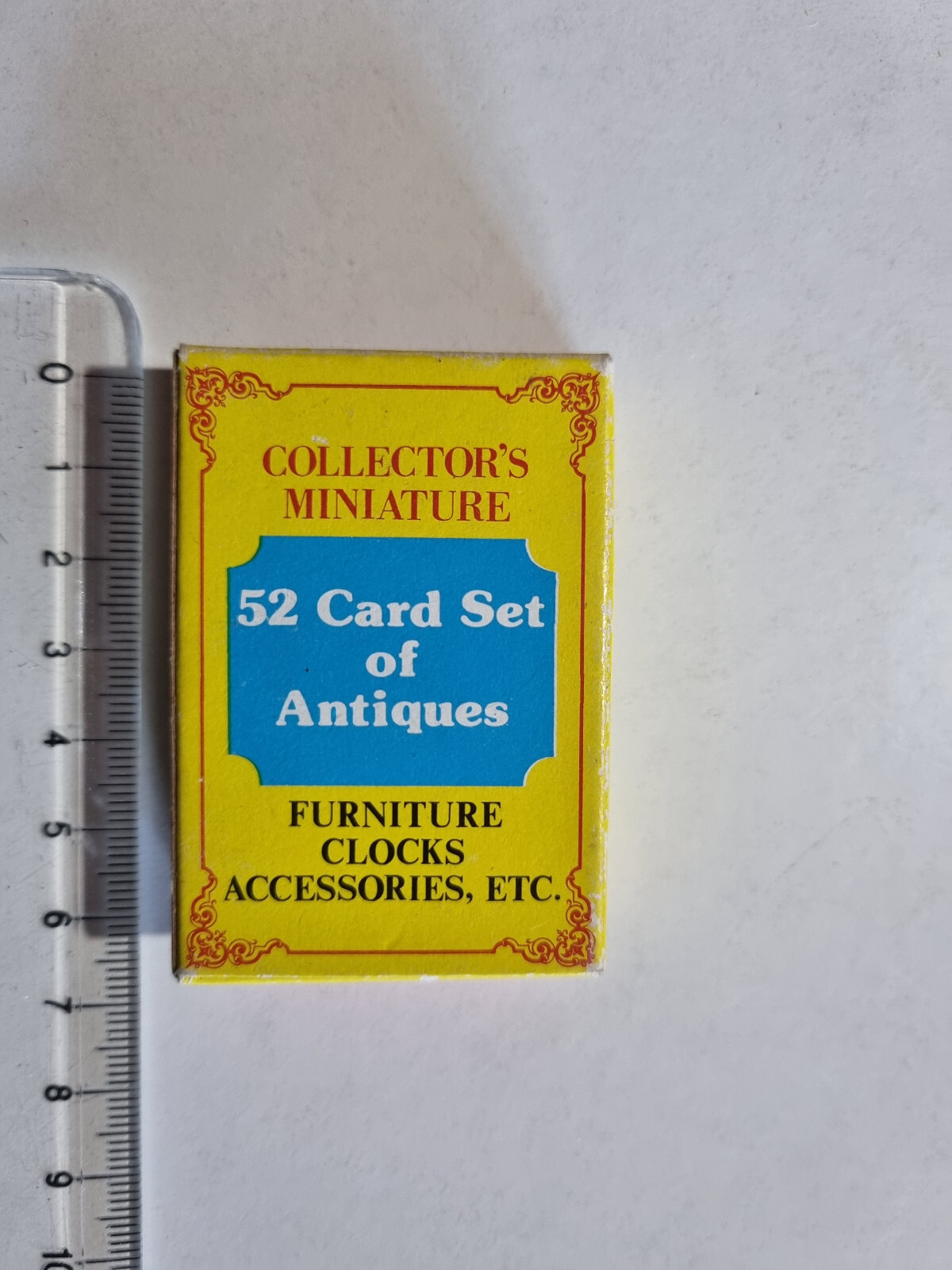 52 Card Set Of Antiques Poker Vintage Original Playing Cards