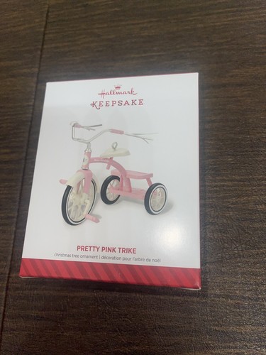 Hallmark Keepsake Christmas Ornament Pretty Pink Trike 2014 