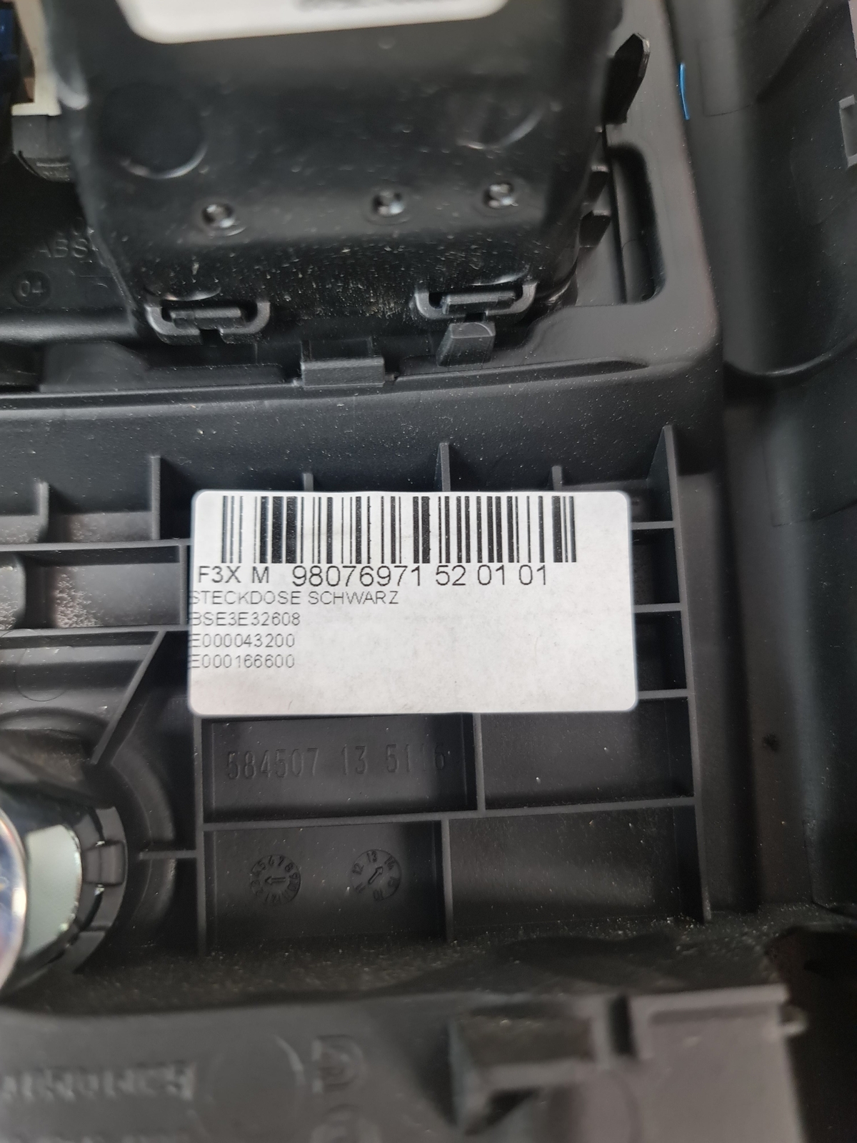 0 Bmw OEM 12-18 F30 F32 F34 F36 Rear Center Console AC Heater Air Vent 9207330 584 image 5