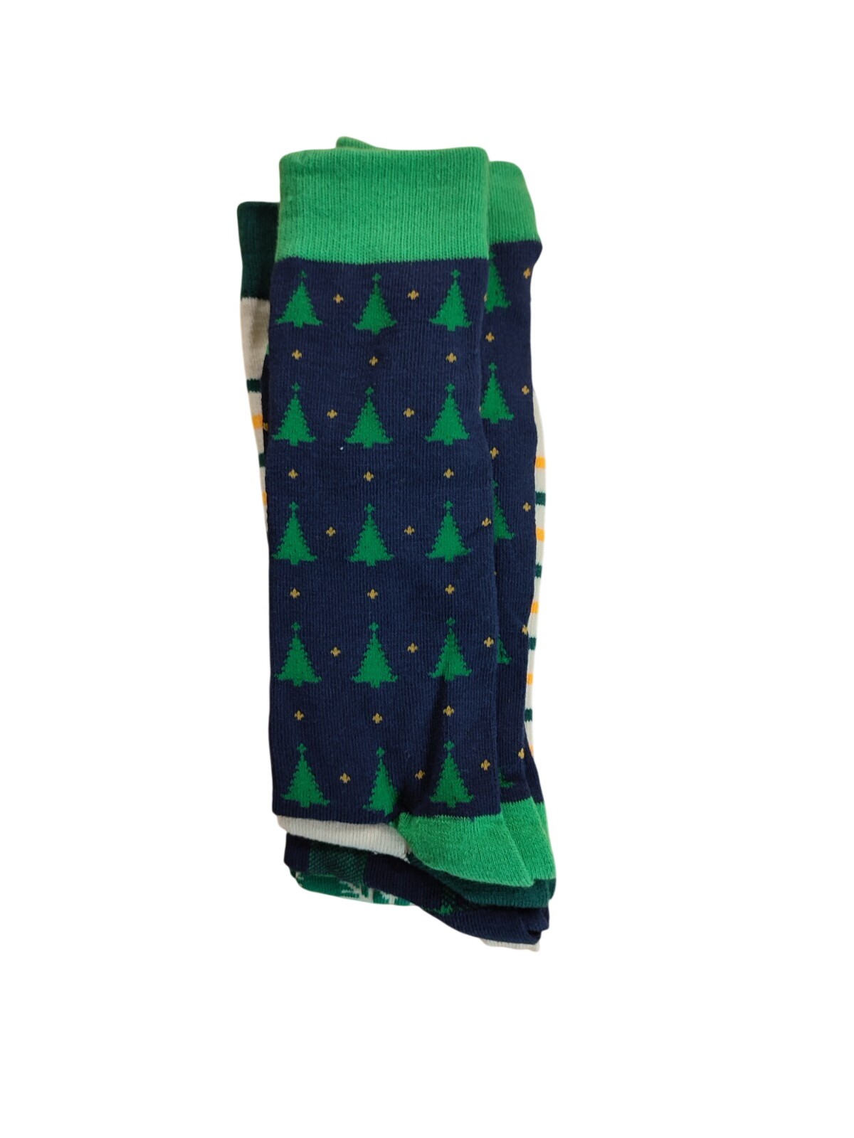 NWOT Mens Club Room 4 Pack Crew Socks Christmas Holiday Dress Socks SIZES 8-13