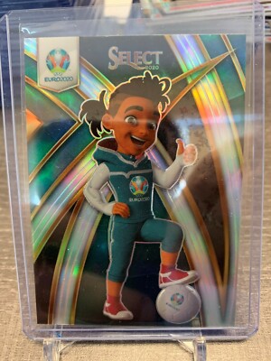 2020 Panini Select UEFA Euro #10 Skillzy Mascot Silver Prizm SSP