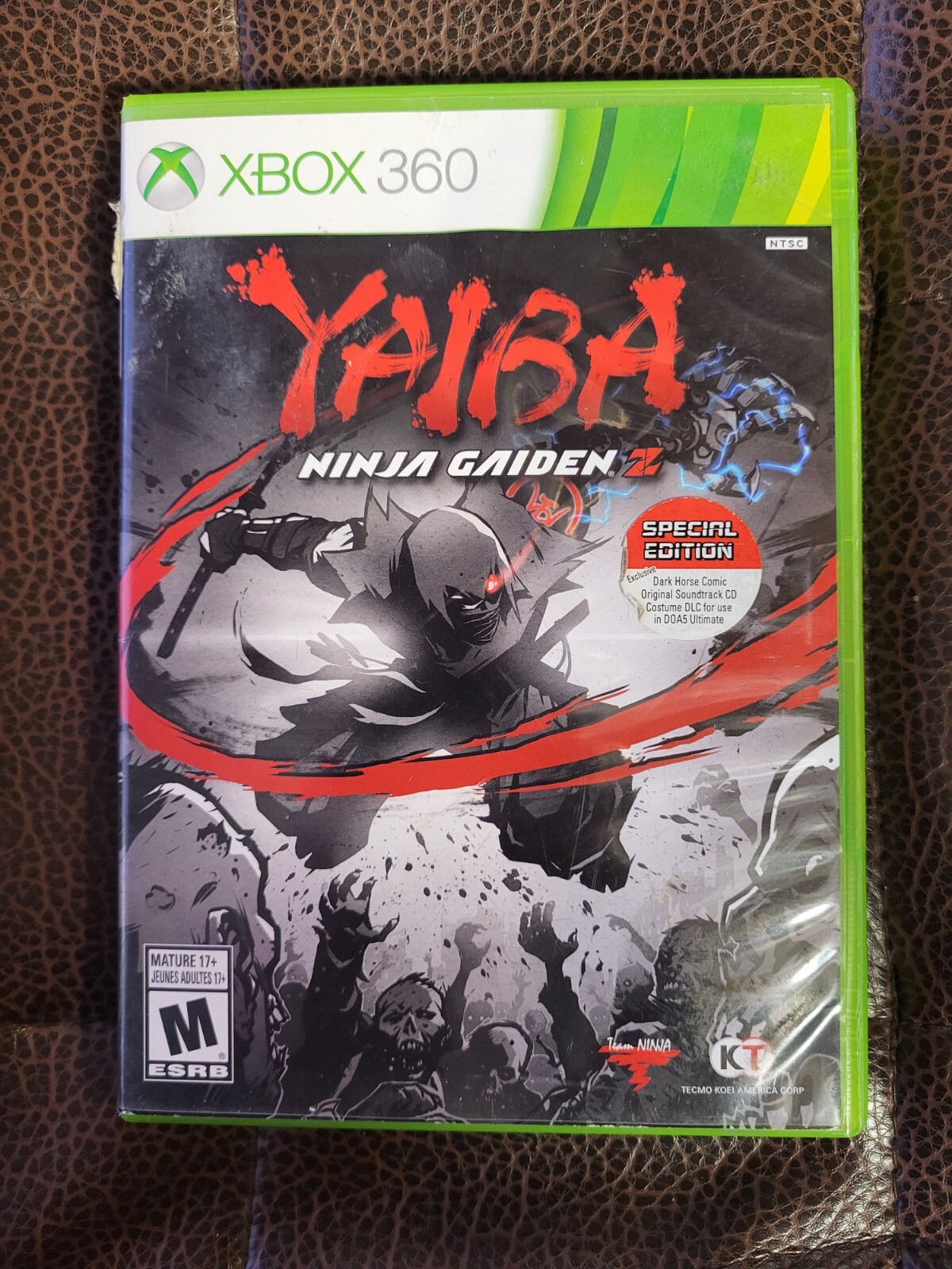 Yaiba: Ninja Gaiden Z (Xbox 360) Complete +Manual + MINI
