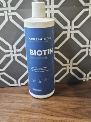 Maple Holistics Biotin Shampoo Volumizing for thinning hair 16oz Size