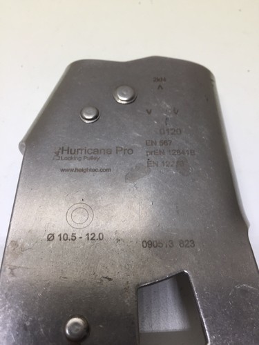 Hurricane pro locking pulley D43 Heightec HAULCAM!