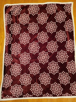 Warm Christmas Blanket Decoration Snowflake blankets throw 59x46.5 inch sherpa