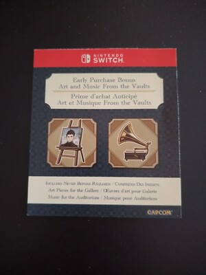 The Great Ace Attorney Chronicles Add-on DLC ONLY for Nintendo Switch