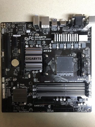 GIGABYTE GA-78LMT-USB3 AM3+ Ultra DDR3 SATA2&USB3.0 Motherboard