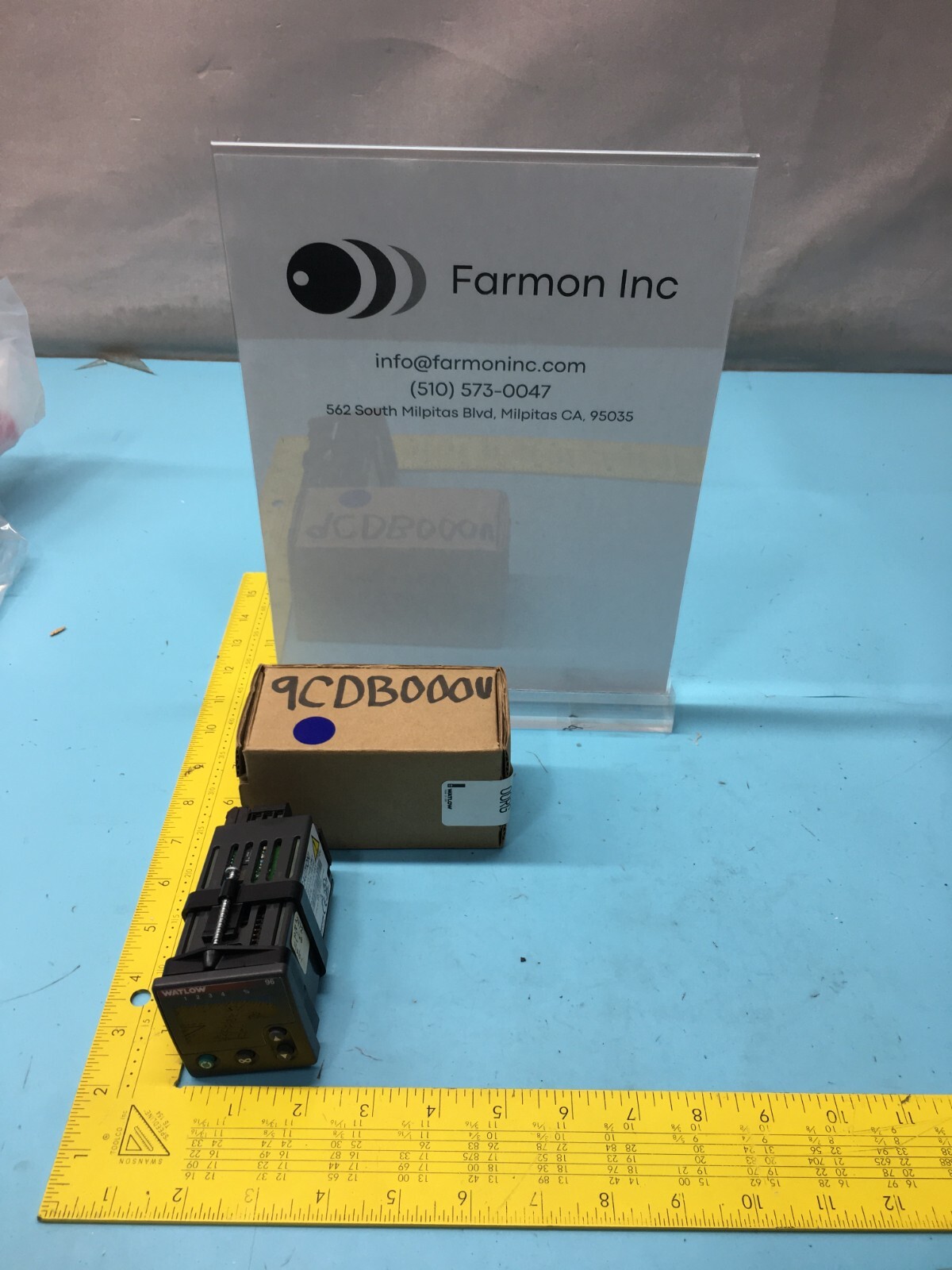 Watlow 96B0-CAAA-00RG Temp Controller, 167357