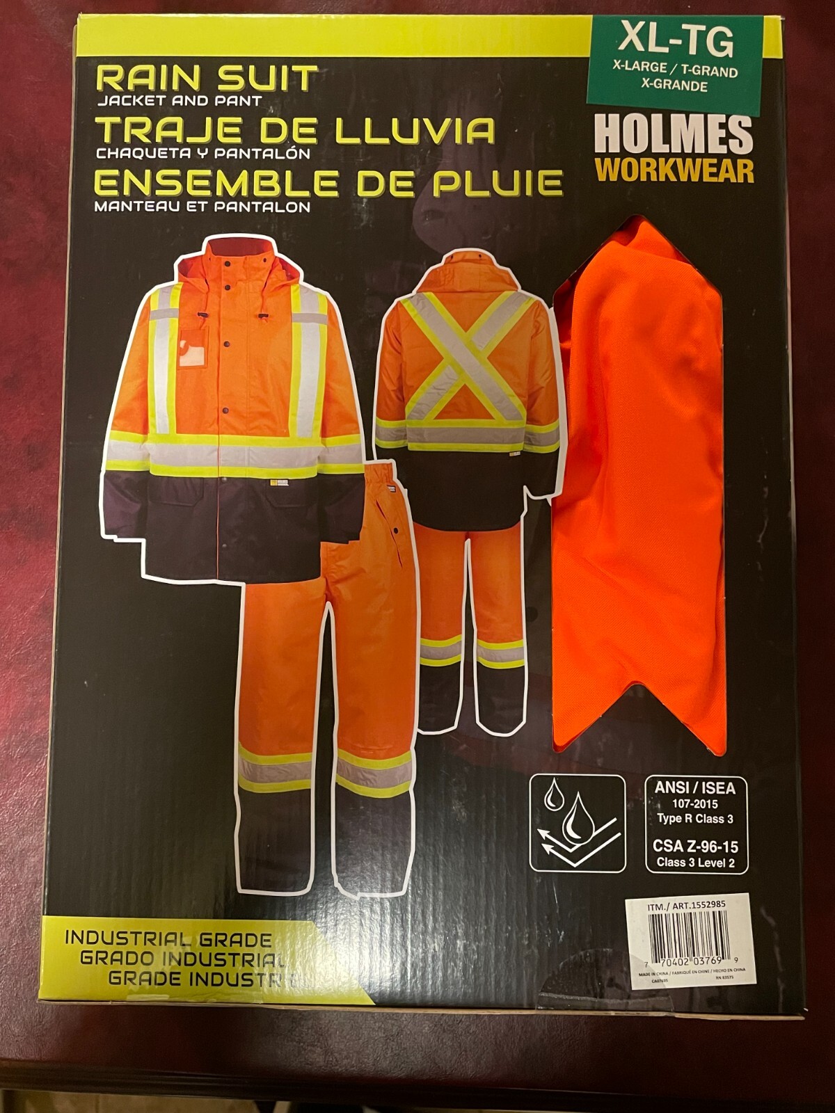 Dickies High Visibility Mens Yellow Everyday Jacket