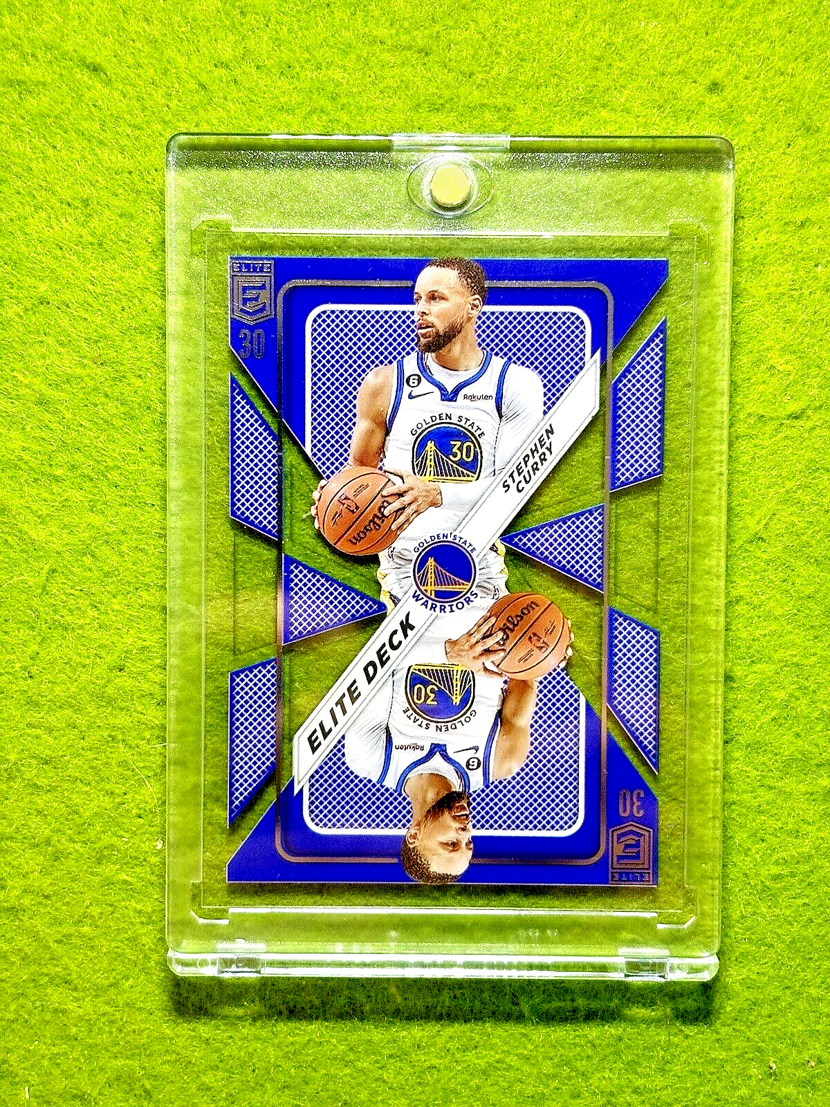 Stephen Curry CLEAR CARD JERSEY #30 WARRIORS SP 2023-24 Stephen Curry CLEAR CARD JERSEY #30 WARRIORS SP 2023-24