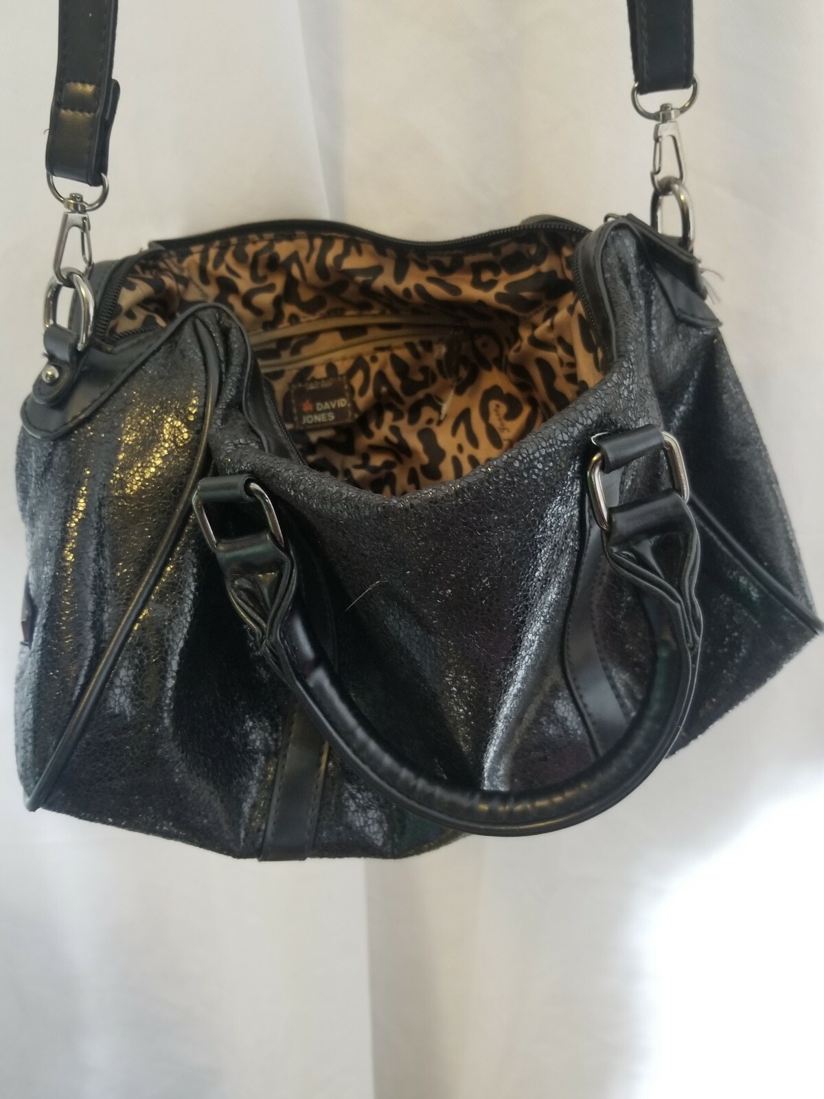 david jones bags black