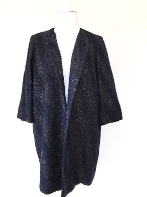  MARINA RINALDI    Duchesse Duster Coat    MR 29 -USA 20W_ IT58_ DE50_ UK24