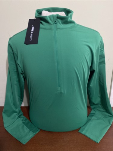 J. Lindeberg Men' Luke Half Zip Golf Mid Layer AMJS07969