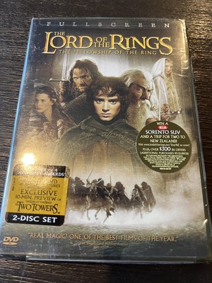 LORD OF THE RINGS~THE FELLOWSHIP OF THE RINGS~DVD Disc~Fullscreen NEW