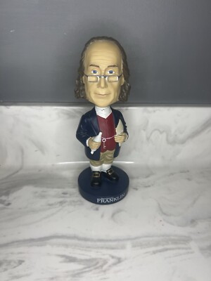 Benjamin Franklin Bosley Bobbers Collectible Bobblehead 2010 Ohio Trading Co.