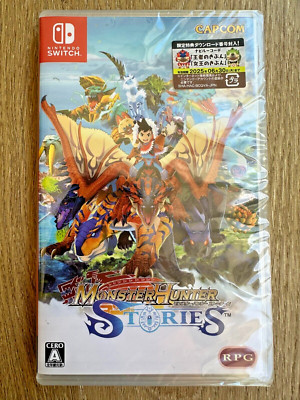 Monster Hunter Stories Switch Nintendo JAP Ver with English New Sealed FastShip