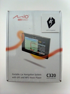 Mio C320 Portable Car Navigation System With GPS & MP3