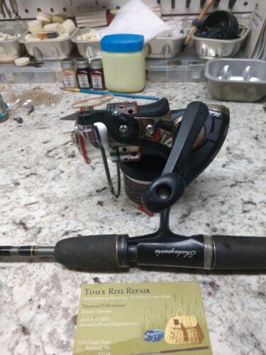 Shakespeare GX235 Spinning Reel And Rod Combo #473 very nice