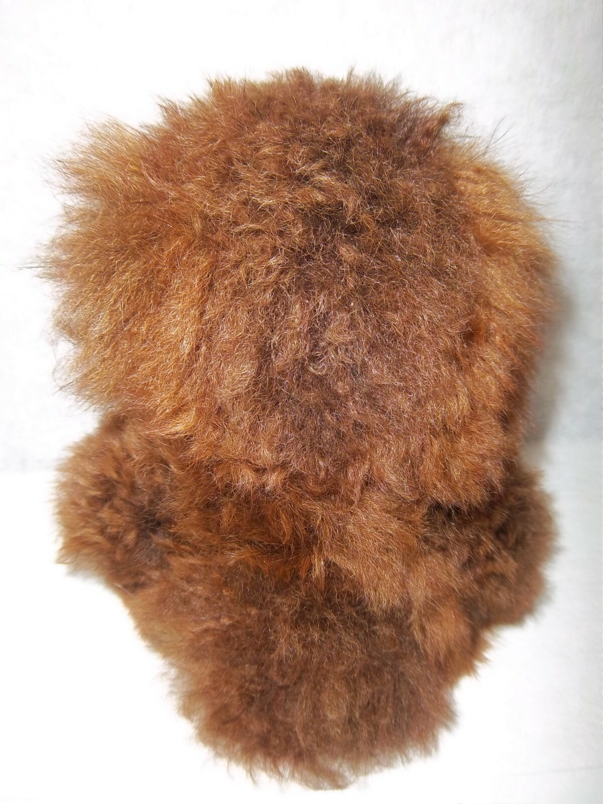 Alpaca Fur Plush Dog ? Hand Made In Peru Brown Very Soft Stuffed Animal