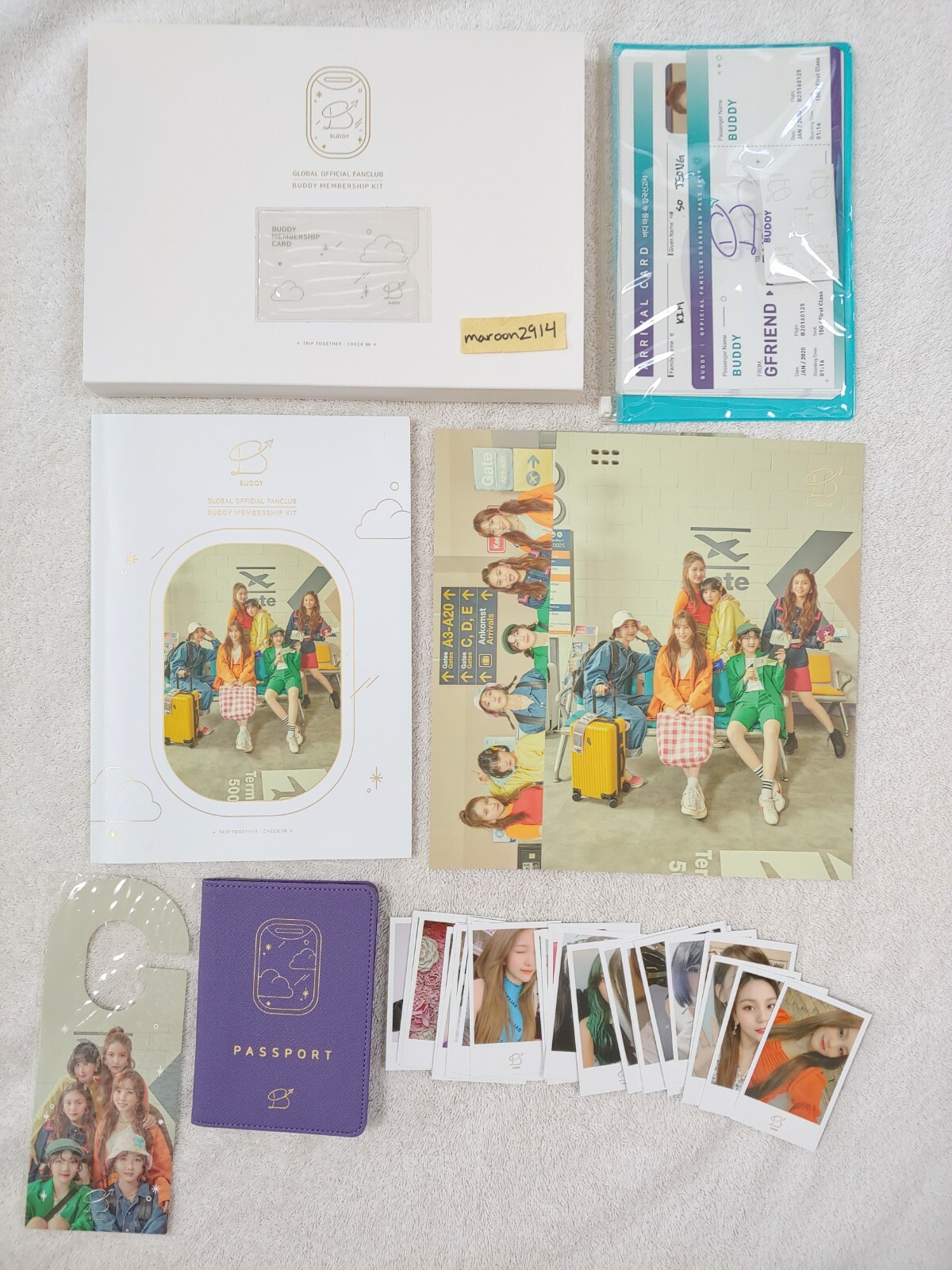GFRIEND ファンクラブ　Buudy メンバーシップキット GFRIEND Global Official Fanclub Buddy Membership Kit Trip